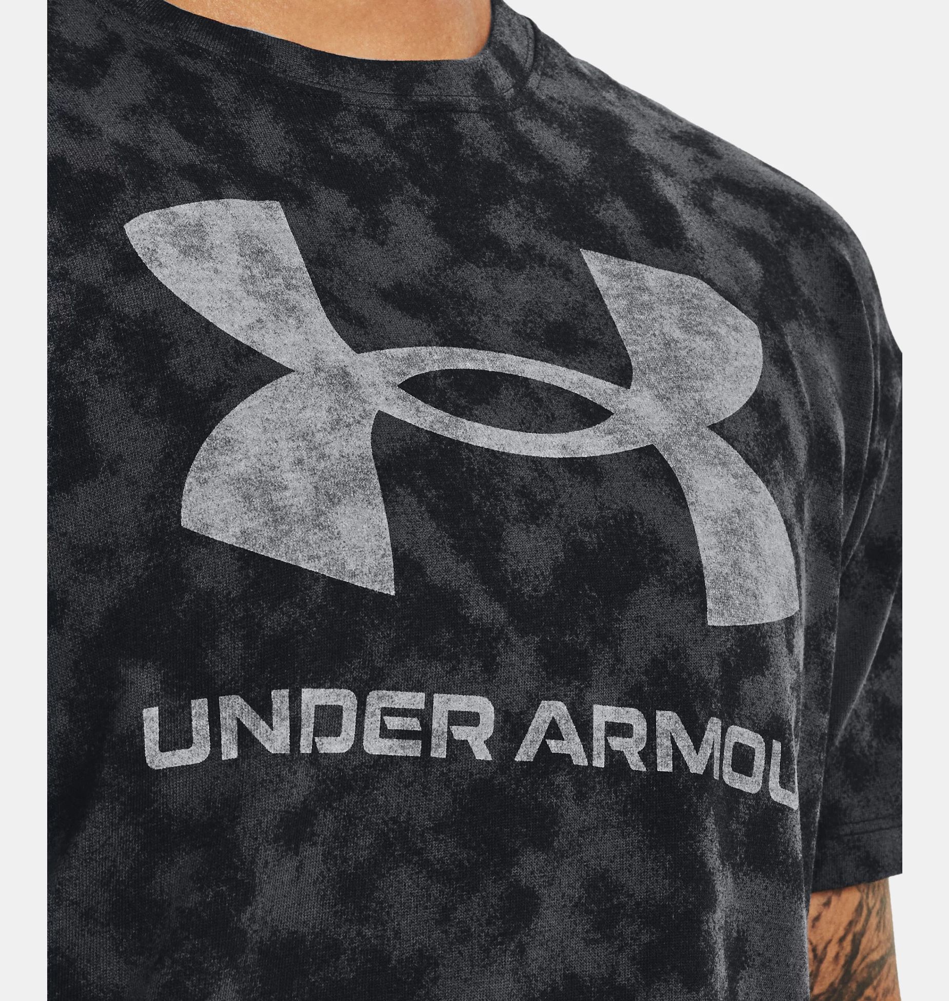 T-Shirts & Polo -  under armour Logo Printed Heavyweight Short Sleeve